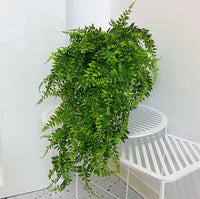 90cm Persian Fern Leaves Vines Home Room Decor Hanging Artificial Plant