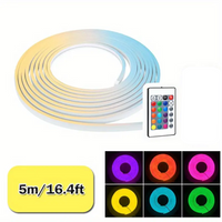 Neon LED Strip Light 5 Meter Waterproof Narrow Lamp Neon Sign Light 2835