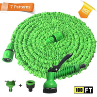 100 Ft Magic Garden Hose with 7 in 1 Spray Functions