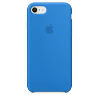 Super Luxury Soft Textured Protective Apple Silicone Case Back Cover for