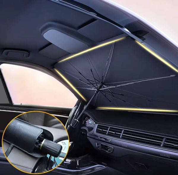 Car Sunshade Umbrella Windshield Folding Front Parasol Umbrella Type Sun