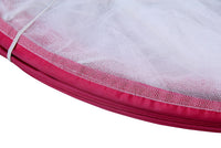 Foldable Mosquito Net (6 Ft) One Side Zipper with Bottom Layer Net