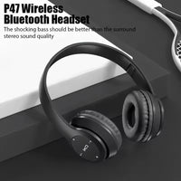 2025 P47 Bluetooth 4.2 Headphone Wireless Headband Sports Earphone Hands