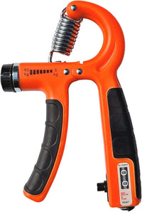 Hand Gripper, R-Shape Adjustable Countable Hand Grip Strength Exercise