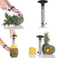 1pc Stainless Steel Easy to Use Pineapple Peeler Accessories Pineapple