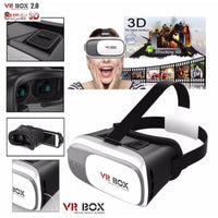Vr Box Headset Virtual Reality V2 3d
