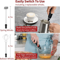 Milk Frother USB Speed Adjustable Milk Frother / 3 Speed / Rachargeable