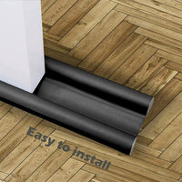 Door Twin Draft Guard Stopper Sound Proof Reduce Noise Door Bottom Sealing