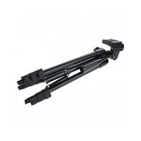 3120 Black Edition Tripod Stand for Phone and Camera Adjustable Aluminum Alloy.