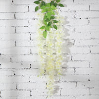110cm Artificial Flower 1pcs- 5pcs Simulation Wisteria Vine Hanging Plant