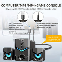 Computer Speakers, Desktop PC Speakers, Laptop Speakers, Desktop Stereo