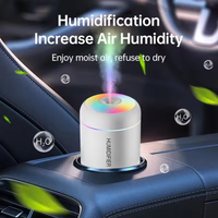 500ml Mini Portable Colorful LED Night Light Ultrasonic Air Humidifier USB