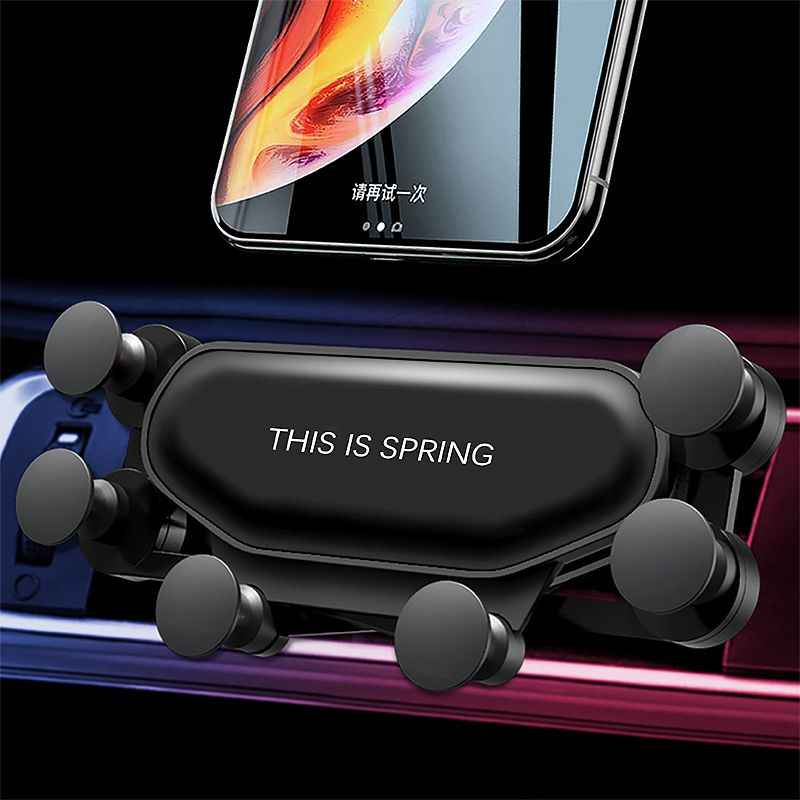 Gravity Car Phone Mount Air Vent Universal Phone Holder