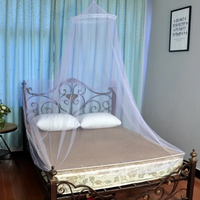 Mosquito Net Bed Canopy Decorative Insect Shield for Adults, No-Opening