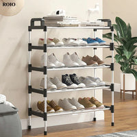 5-Layer Metal Shoe Rack Organizer – Space Saving Home Storage