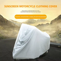 Motorcycle Clothing Peva Single Layer Rainproof Sunscreen Bicycle Cover