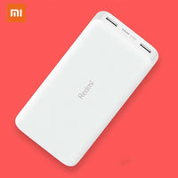 Xiaomi Redmi White 20000mAh Power Bank 18w Portable Charger 2 USB Port