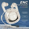 Ultrapods Pro TWS Earbud, Bluetooth Earbuds with Display, Transparent