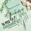 16 Pcs Stainless Steel Portable Nail Clipper Set Professional Pedicure Kit