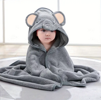 Kids Cartoon Bath Towel Blanket Ultra-Soft, Absorbent, and Gentle on Skin