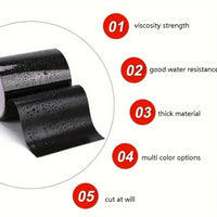 Super Strong Waterproof PVC Pipe Tape - 5ft Long, 2 Inches, Leak-Proof