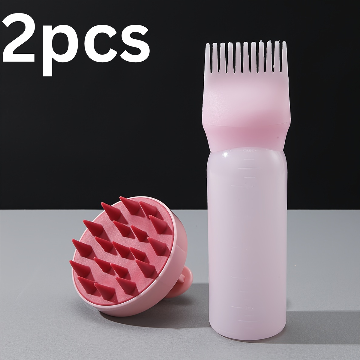 Hair Dye Applicator Brush Bottles Dyeing Shampoo Bottle Oil Comb Hair Dye