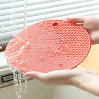 3pcs Multifunctional Silicone Insulation Mat, Thick Can Opener Gripper Mat