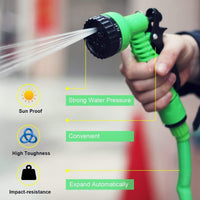 100 Ft Magic Garden Hose with 7 in 1 Spray Functions