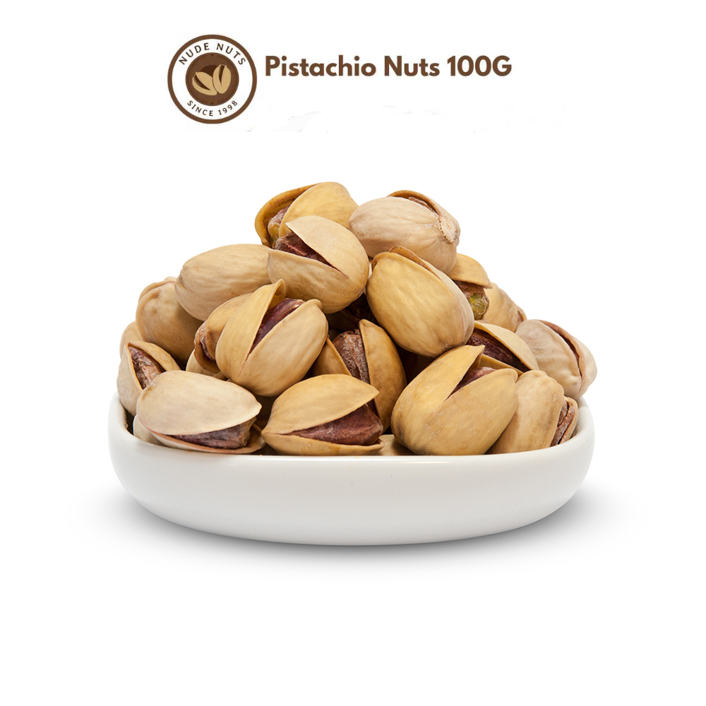 Nude Nuts Organic Pistachio Nuts Salted 100g