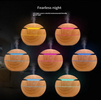 500ml Mini Portable Colorful LED Night Light Ultrasonic Air Humidifier USB
