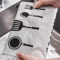 Apron Waterproof Oilproof Can Wipe Hands Kitchen Work Clothes Home Cooking