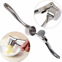 1-piece Durable Metal Garlic Press - Effortless Crusher, Handheld