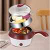 Multi-function Portable Cooker Non-stick Stainless Steel Electric Skillet