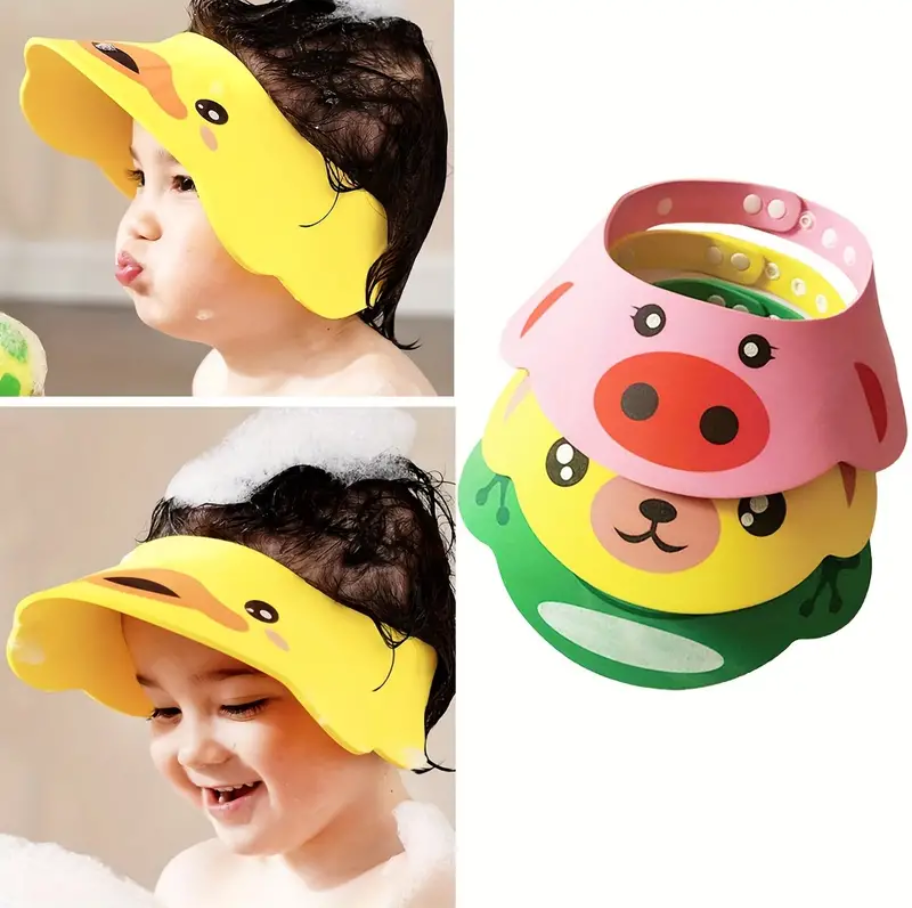 Adjustable Waterproof Shower Cap Ideal for Hair Protection During Showers