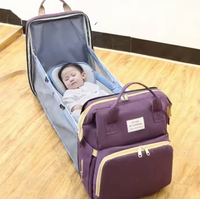 2 in 1 Baby Bag Organizer Diaper Bag Mommy Mummy Maternity Backpack