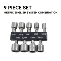 14pcs Electric Hex Socket Head Set Non-Magnetic Screwdriver Inserts for
