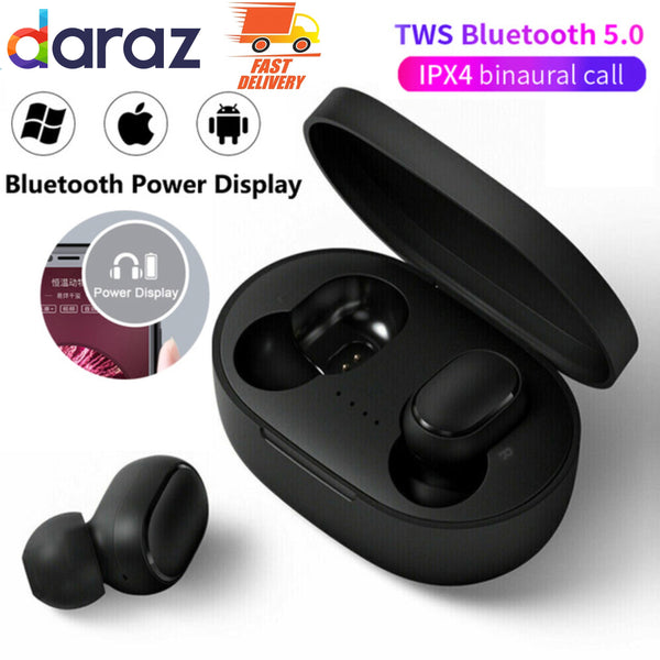 A6s TWS Bluetooth Headsets Airdots Wireless Earbuds Earphone with Noise