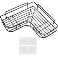 Multipurpose Kitchen Bathroom Corner Shelf Wall Mount Storage Rack Bathroom