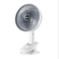 3-speed 360 Rotating USB Rechargeable Wireless Electric Portable Clip Fan