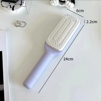 Rotatable Self Cleaning Hair Brush Massage Air Cushion Comb Magic