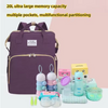 2 in 1 Baby Bag Organizer Diaper Bag Mommy Mummy Maternity Backpack