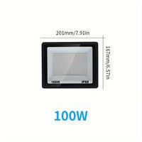 Outdoor LED Spotlight LED Flood Light Waterproof Ip66 Lampu Kecemasan Banjir