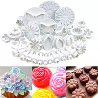 33 Pieces / Set Sugarcraft Cake Decoration Tool Set Fondant Diver Cutters