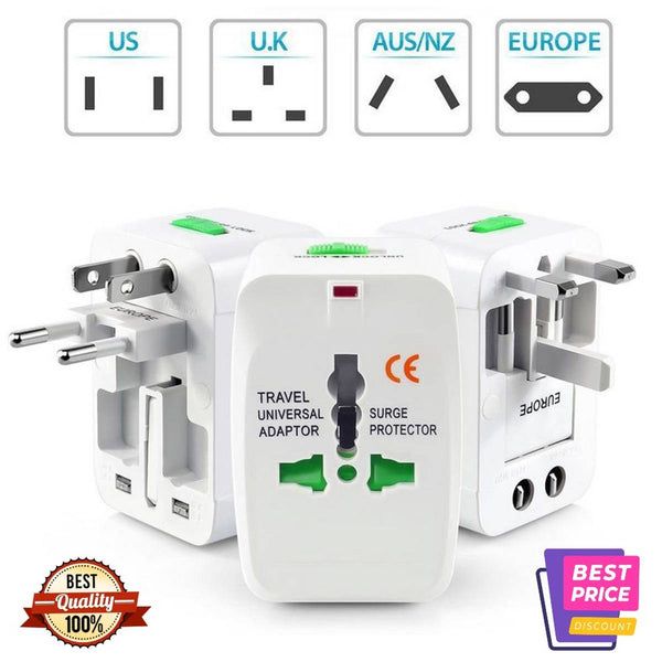 Travel Adapter Universal Worldwide All in One International Travel Adaptor