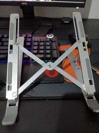 Aluminum Alloy Stainless Steel Adjustable 11 - 17 Inch Notebook Holder