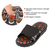 Feet Massage Slippers Foot Reflexology Acupuncture Therapy Massager Walk