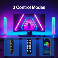 2pcs LED Strip Lights for Room, 24 Keys Ir Remote Control Remote Control