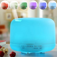 500ml Mini Portable Colorful LED Night Light Ultrasonic Air Humidifier USB