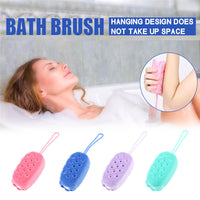 Silicone Bath Brush Bath Home Massage Shampoo Brush Silicone Round Baby Bath