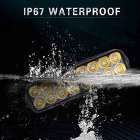 16 LED Vehicle Spot Light - Fog Light 12v Car/ Bike/ Van/ Three Wheeler Tuk